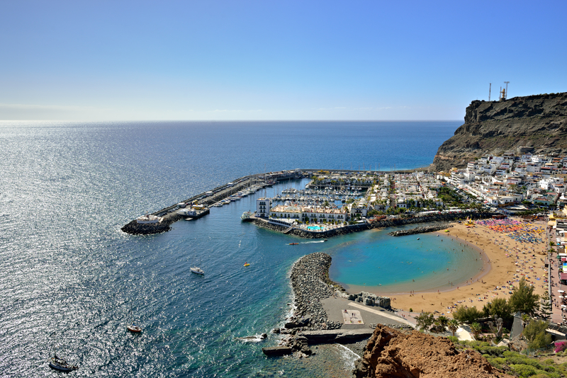 Fantastiske Puerto de Mogan, sør på Gran Canaria. 